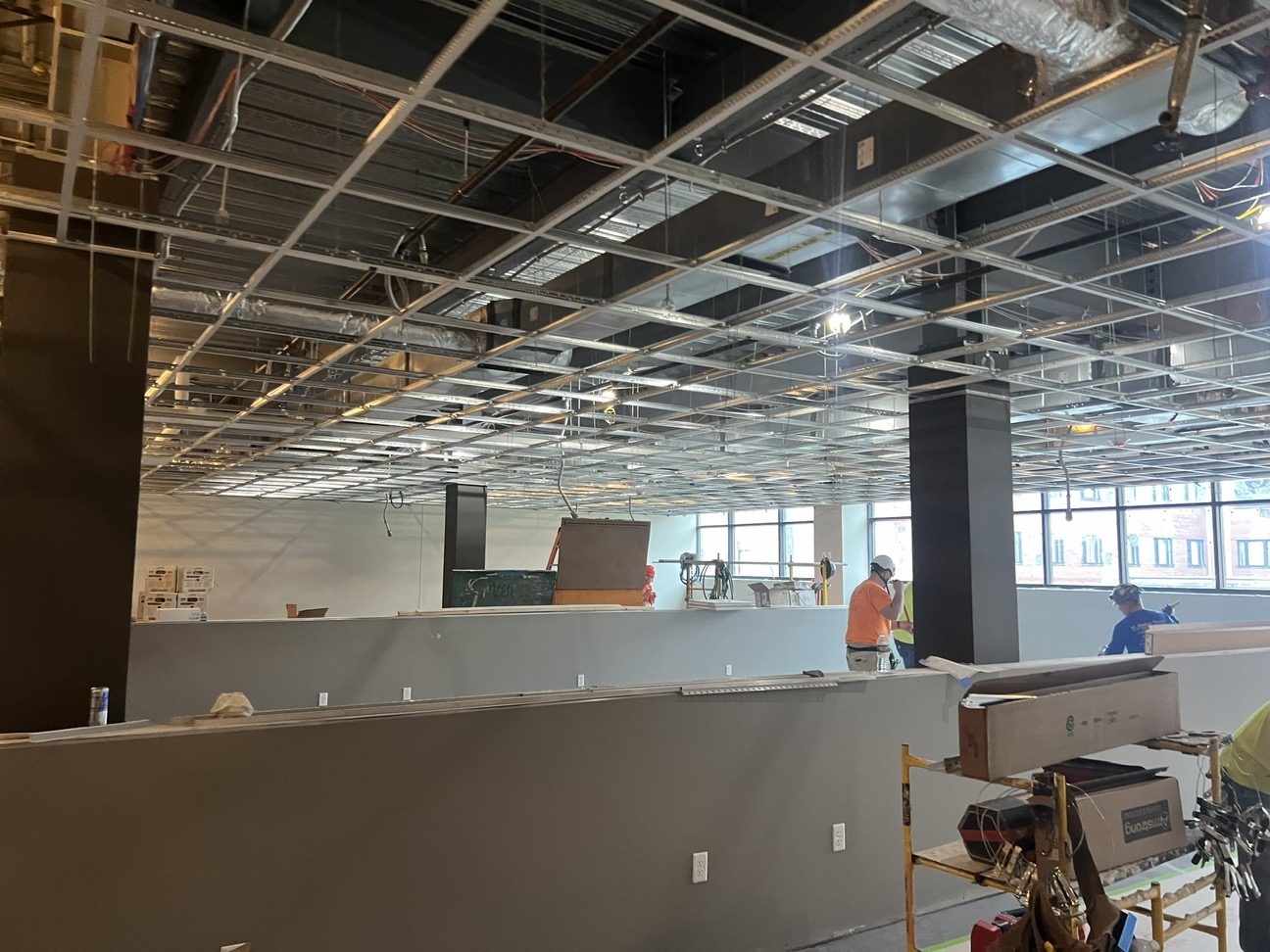 Duct above ceiling-2